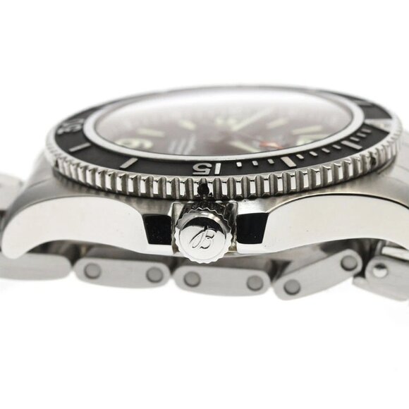 BREITLING Super Ocean 42 A17366 Date black Dial Automatic Men's Watch - Picture 9 of 12